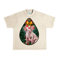 Sandshell christmas pig Urban Heavy Tee - LillyAllenDesigns