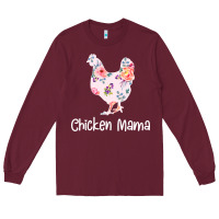 Burgundy Chicken Mama Long Sleeve Tee - Bettercallsaul