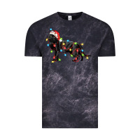 Cloud Black christmas bombay cat Vintage Tee - LillyAllenDesigns