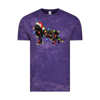 Cloud Purple christmas bombay cat Vintage Tee - LillyAllenDesigns