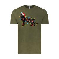 Vintage Olive christmas bombay cat Vintage Tee - LillyAllenDesigns