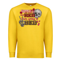 Lemon Valentine's Day Roses Are Red I Am Going To Bed Premium Sweatshirt - FaDigitalArtStudio