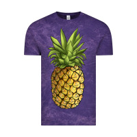 Cloud Purple pineapple Vintage Tee - JahusDesignShop