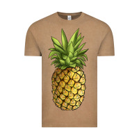 Vintage Coffee pineapple Vintage Tee - JahusDesignShop