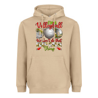 Mushroom I'm a Volleyball Dad we don't do that keep calm Heavyweight Hoodie - BundleAndBundleShop