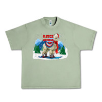 Oil Green fleece navidad alpaca mountains Urban Heavy Tee - LillyAllenDesigns