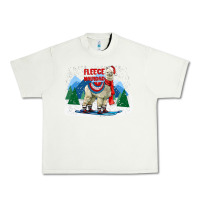 Pistachio fleece navidad alpaca mountains Urban Heavy Tee - LillyAllenDesigns