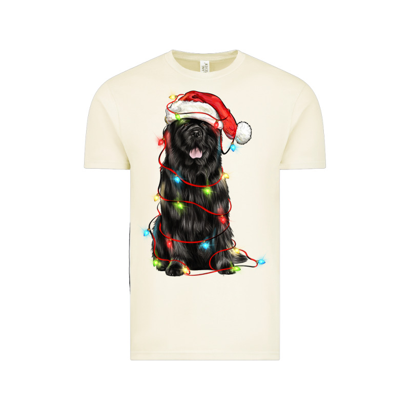 Christmas Newfoundland Dog Vintage Tee by LillyAllenDesigns | Teevron