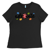 Black advocate autism Ladies Tee - MaliasSmallBusiness