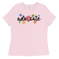 Bubblegum Pink advocate autism Ladies Tee - MaliasSmallBusiness