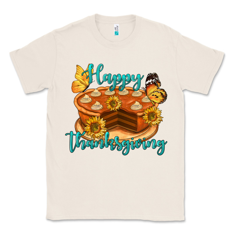 Happy Thanksgiving Pumpkin Pie Classic Tee by LillyAllenDesigns | Teevron