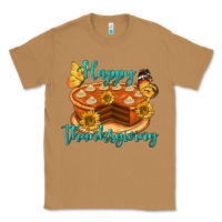 Toasted Coconut Happy Thanksgiving Pumpkin Pie Classic Tee - LillyAllenDesigns