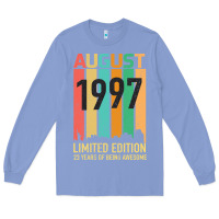 Colony Blue August 1997 23 Years Old 23rd Birthday Long Sleeve Tee - Bettercallsaul