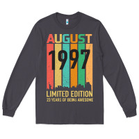 Smoke August 1997 23 Years Old 23rd Birthday Long Sleeve Tee - Bettercallsaul