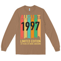 Toasted Coconut August 1997 23 Years Old 23rd Birthday Long Sleeve Tee - Bettercallsaul