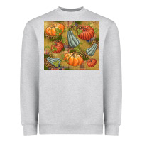 Heather Grey Fall Heavyweight Sweatshirt - NancyCooperArtShop