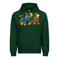 Foreset Green softball tractor Urban Hoodie - SublimationCraftShop