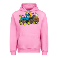 Fuchsia Pink softball tractor Urban Hoodie - SublimationCraftShop