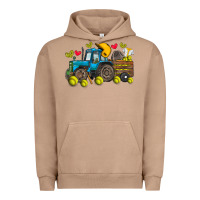 Pigment Burro softball tractor Urban Hoodie - SublimationCraftShop