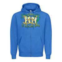 True Royal Happy St. Patrick's Day Tooth Dentist Zipper Hoodie - CowGirlArtShop