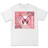 White self love Premium Tee - MaliasSmallBusiness