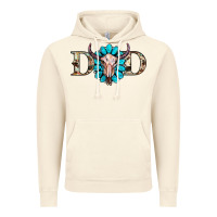 Vintage Artic western dad with gemstone and skull Vintage Hoodie - RanaPortraitStore