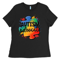 Black autism advocate Ladies Tee - MaliasSmallBusiness