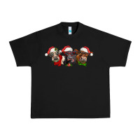 Black christmas heifers Urban Heavy Tee - LillyAllenDesigns