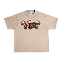 French Oak christmas heifers Urban Heavy Tee - LillyAllenDesigns