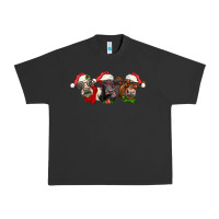 Pigment Black christmas heifers Urban Heavy Tee - LillyAllenDesigns