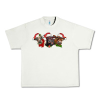 Pistachio christmas heifers Urban Heavy Tee - LillyAllenDesigns