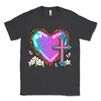 Smoke easter cross heart la Classic Tee - LillyAllenDesigns