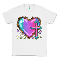 White easter cross heart la Classic Tee - LillyAllenDesigns