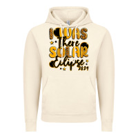 Vintage Artic i was there solar eclipse 2024 Vintage Hoodie - LillyAllenDesigns