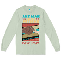 Matcha Any man can be a father But it take someone special to be a Pawpaw Long Sleeve Tee - Bettercallsaul