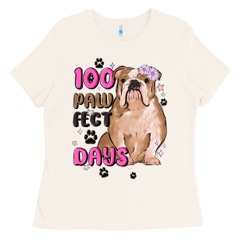 100 Days Of School Ladies Tee by MaliasSmallBusiness | Teevron