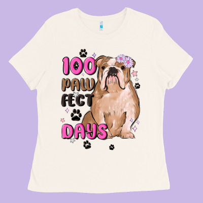 100 Days Of School Ladies Tee Designed By Maliassmallbusiness