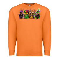 Carrot mardi gras afro gnomies Premium Sweatshirt - FaDigitalArtStudio