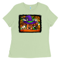 Matcha halloween heifer Ladies Tee - Jasminsmagicworld