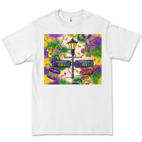 White mardi gras street lights Premium Tee - MaliasSmallBusiness