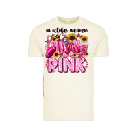Vintage Arctic in october we wear pink football Vintage Tee - LillyAllenDesigns