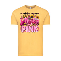 Vintage Mustard in october we wear pink football Vintage Tee - LillyAllenDesigns