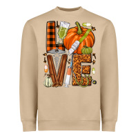 Mushroom Fall Nurse love Heavyweight Sweatshirt - NancyCooperArtShop