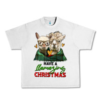 Lunar Rock have a llamazing christmas alpaca head Urban Heavy Tee - LillyAllenDesigns