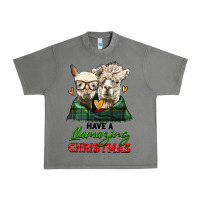 Tornado have a llamazing christmas alpaca head Urban Heavy Tee - LillyAllenDesigns