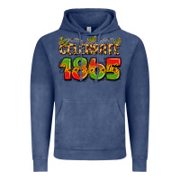 Vintage Denim celebrate 1865 juneteenth Vintage Hoodie - LillyAllenDesigns