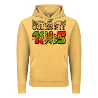 Vintage Mustard celebrate 1865 juneteenth Vintage Hoodie - LillyAllenDesigns
