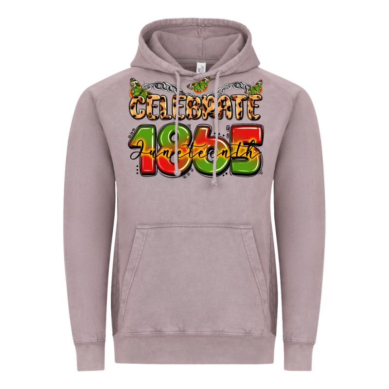 Celebrate 1865 Juneteenth Vintage Hoodie by LillyAllenDesigns | Teevron