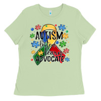 Matcha autism listen learn advocate Ladies Tee - MaliasSmallBusiness