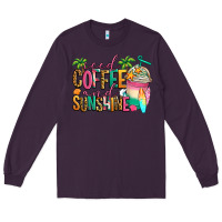 Plum iced coffee and sunshine summer Long Sleeve Tee - Jasminsmagicworld